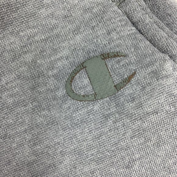 Champion Medium Shorts Athletic Slip On Gray Warm Thick Basketball - Picture 4 of 4